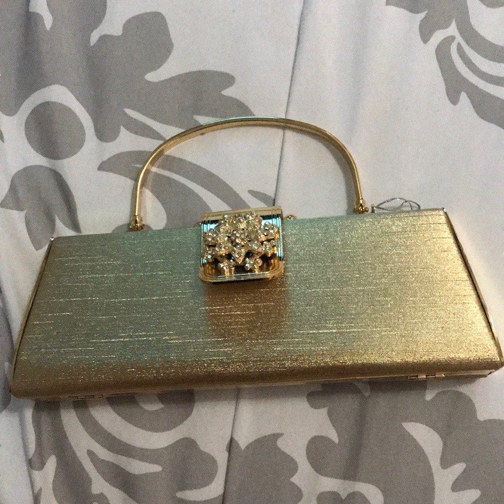Gold vintage purse